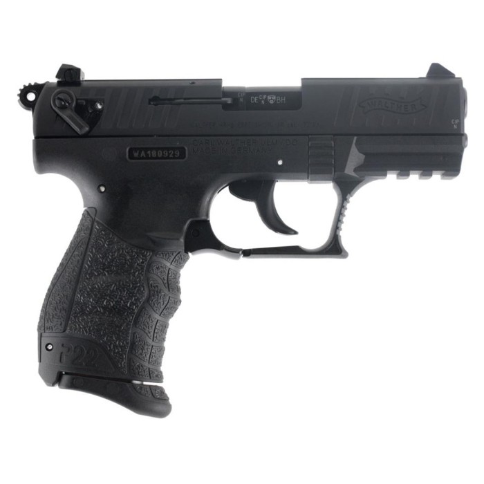 WALTHER P22QD 22 LR 3.4in 2x 10rd Semi-Automatic Pistol (5120500)