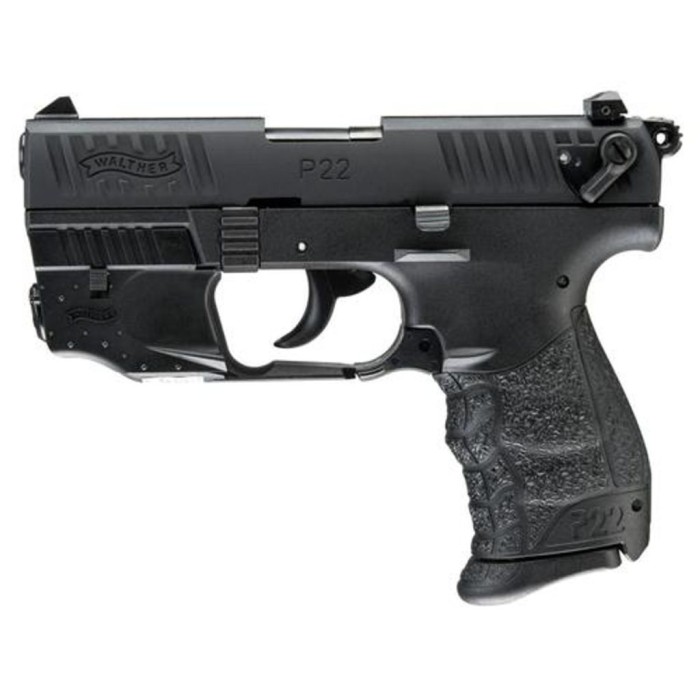 Walther 5120529 P22qd 22Lr 10Rd Blk Laser