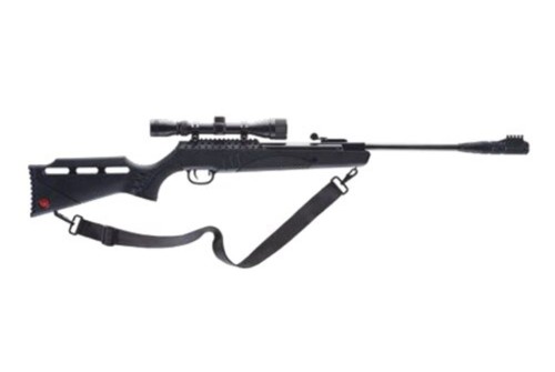 RWS/Umarex Ruger Targis Hunter Air Rifle CO2 22 Pellet Black Black All Weather Molded Stock 3-9x32mm Scope