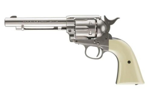 Colt Peacemaker .177 Caliber BB 5 Inch Barrel Nickel Finish Six-Shot