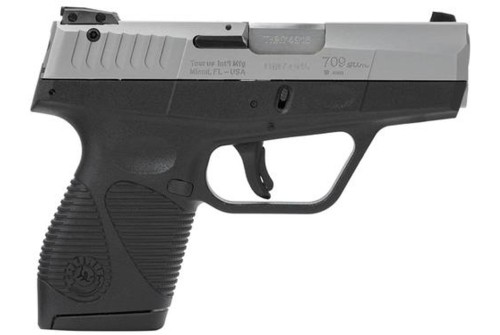 Taurus 709 Slim Single/Double 9mm 3" Barrel, Black Polymer Grip Sta, 7rd