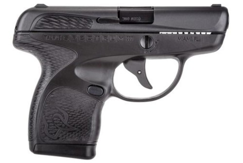 Taurus Spectrum Handgun .380 Acp 6/7Rd Magazines 2.8'' Barrel Black Slide/Grip/Overmold 1007031101 725327613787