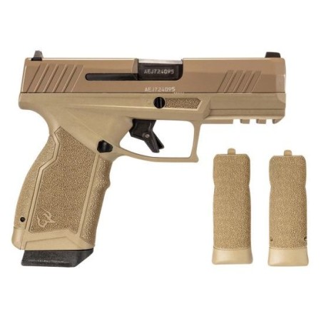 Taurus GX4 Carry 9mm 3.70" Pistol 10rds, Flat Dark Earth/Black - Stealthy and Efficient - 1-GX4CR94U-10U