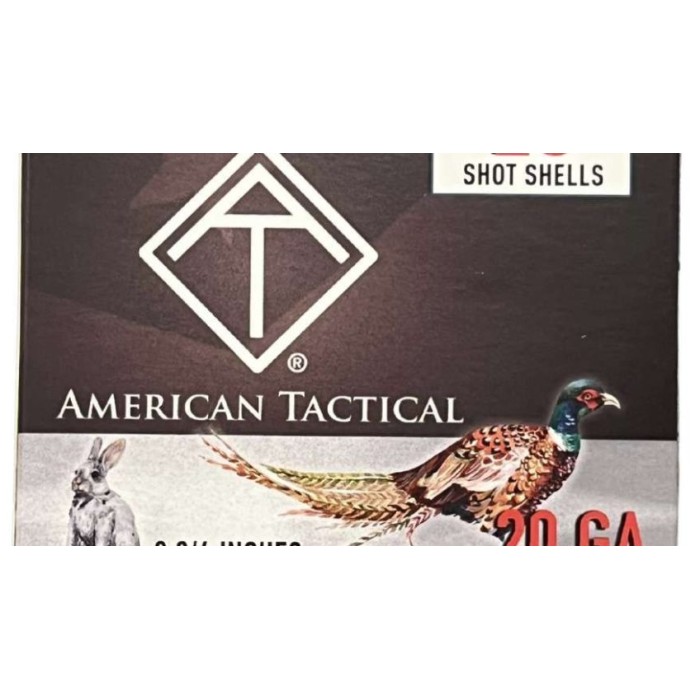 AMERICAN TACTICAL 20G GAME LOAD #4 1OZ 2.75