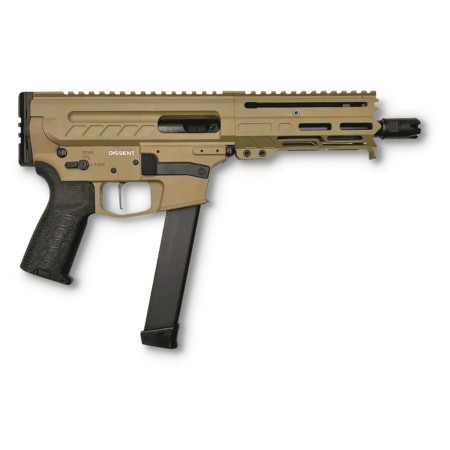 CMMG Dissent MKGS Coyote Tan 9mm 6.5