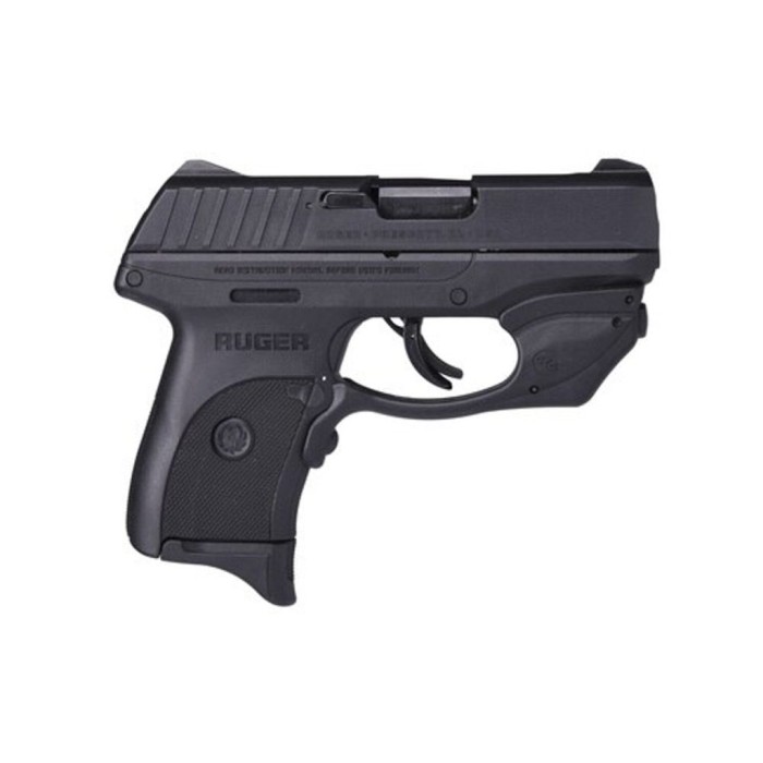 Ruger Ec9s 9MM Blk/Blk 7+1 CT Laser EC9S-CT