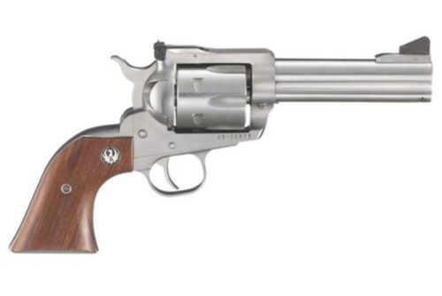 Ruger Blackhawk 357 Magnum/38 Spl 4-5/8" Barrel SS 6rd Hardwood Grip