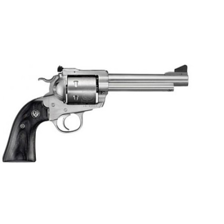 Ruger Blackhawk .45 ACP Revolver, 5.5" Barrel, Adjustable Rear & Ramp Front Sights, Silver - 472