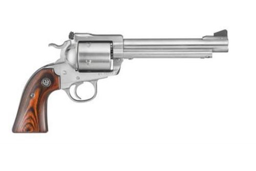 Ruger Super Blackhawk Bisley 480 Ruger 6.5" Barrel Stainless Steel 5 Shot Unfluted Cylinder