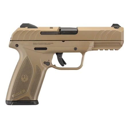 Ruger Security-9 Pistol, 9mm, 4" Barrel, Elite Coyote Cerakote Finish15rd Mag