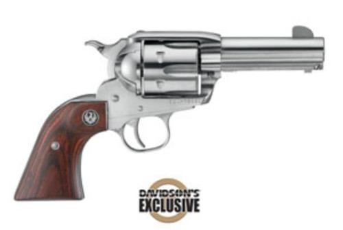 Ruger New Vaquero Montado Limited Model KNV-453 Stainless Steel .45 LC 3.75" Barrel 6-Rounds with Transfer Bar, Loading Gate Interlock Safety