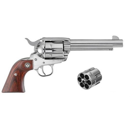 Ruger Vaquero Convertible 45LC/45 ACP 5.5" Barrel 6 Rounds 2 Cylinders