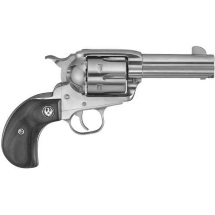 Ruger Vaquero Birds Head Limited Edition, .45 Colt, 3.75", Black Laminate Grips, SS, 6rd