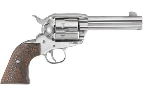 Ruger Vaquero TALO Fastdraw 45 Colt, 4 5/8" Barrel, Stainless Steel, Short Spur Hammer