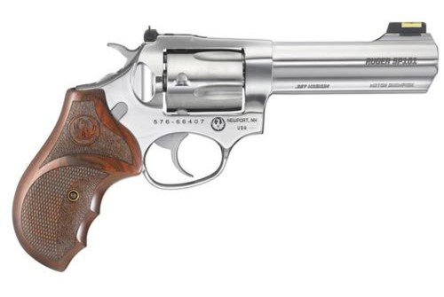 Ruger SP101 Match Champion .357 Magnum/.38 Special 4" SS Barrel Fiber Optic Front Sight 5 Round