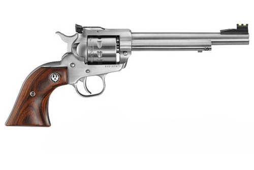 Ruger Single-Nine 22 Magnum Revolver, Satin Stainless Steel, 9 shot, 6.5" Barrel