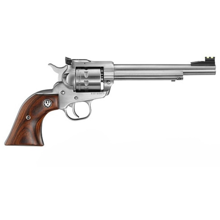 Ruger Single-Nine 22 Magnum Revolver, Satin Stainless Steel, 9 shot, 6.5" Barrel