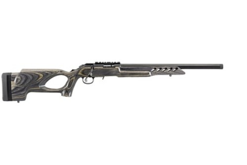 Ruger American Rimfire Target 22LR 18" Threaded Target Barrel,Thumbhole Stock,10Rd Mag, Picatinny Scope Base