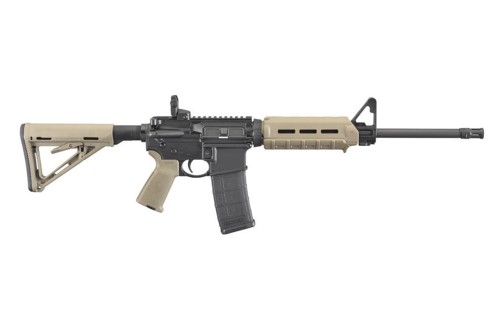 Ruger AR-556 Carbine AR-15, 16” Barrel, Flat Dark Earth, With Magpul Accessories, 30Rd