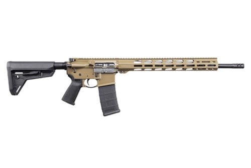 Ruger AR556 5.56/.223, 18" Barrel, M-LOK, Davidson's Dark Earth, 30rd