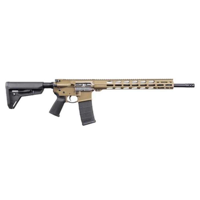 Ruger AR556 5.56/.223, 18" Barrel, M-LOK, Davidson's Dark Earth, 30rd