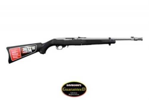 Ruger 10/22 Takedown .22LR, 16.25", Threaded, Stainless, 10rd, Black Synthetic Stock