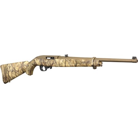 Ruger 10/22 Go Wild 22 LR, 18.5" Barrel Go Wild Camo Stock, Bronze Cerakote Barrel and Action