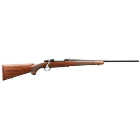 Ruger M77 Hawkeye Standard .30-06 Springfield 22 Inch Satin Blue Finish Barrel American Walnut Stock No Sights 4 Rounds