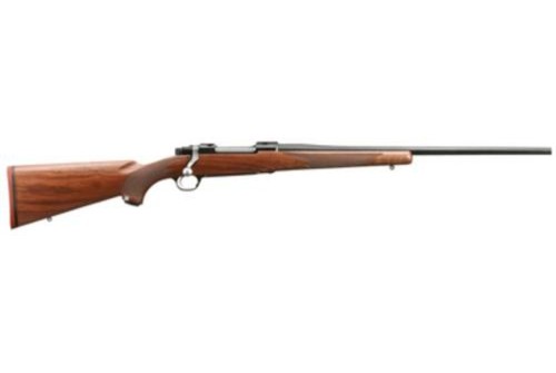 Ruger M77 Hawkeye Standard .30-06 Springfield 22 Inch Satin Blue Finish Barrel American Walnut Stock No Sights 4 Rounds