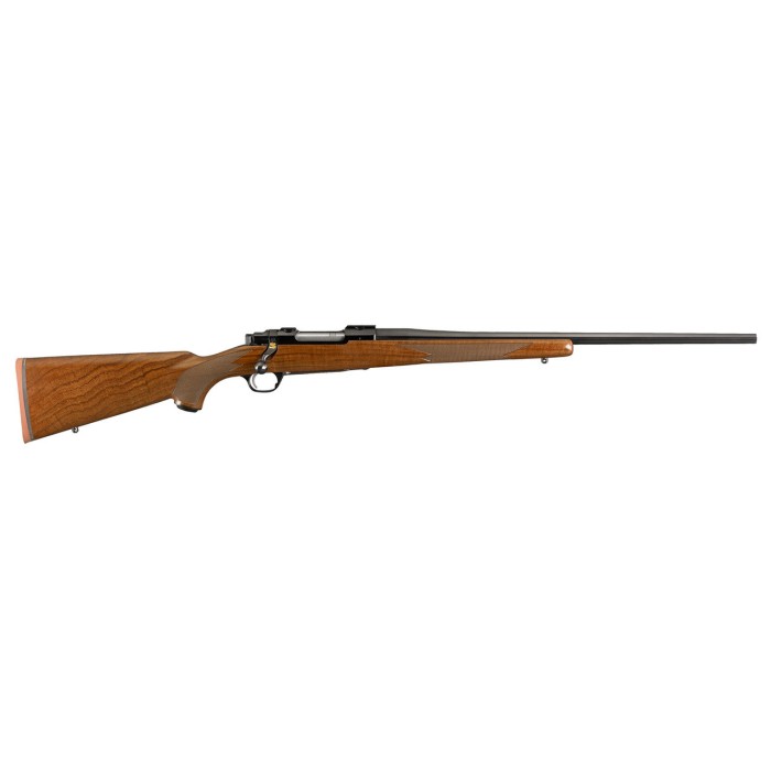 RUGER LIMITED EDITION 50TH ANNIVERSARY M77 HAWKEYE .243 WIN 22" BARREL, HIGH GRADE WALNUT STOCK