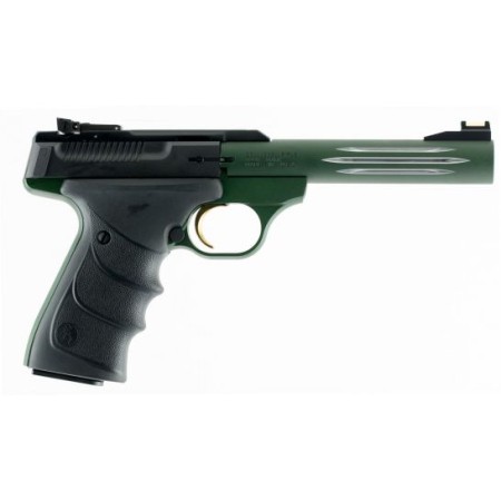 Browning Buck Mark Lite Green URX CA Compliant 22 LR 10 Round Blowback Pistol - 051459490