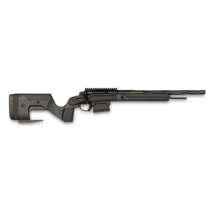 Pursuit Complete Rifle - 22" 6.5 PRC, Sporter Fluted – Black