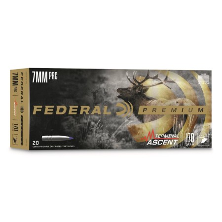 Federal Premium 7mm PRC 170gr Polymer Tip Rifle Ammo - 20 Rounds