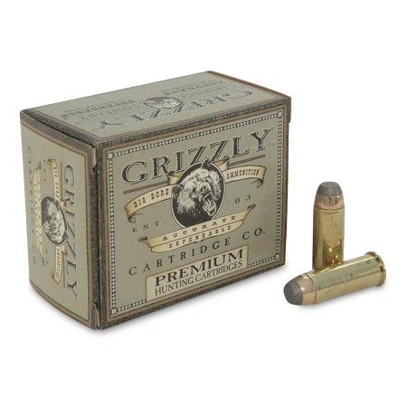 Grizzly Cartridge 44 Special 240 Grain Semi-Wadcutter Pistol Ammo, 50 Rounds, GC44SP1