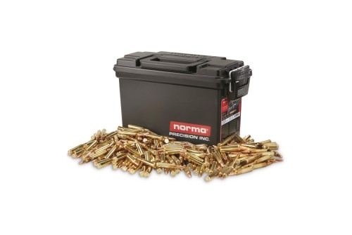 Norma 5.56x45mm 55 Gr FMJ Centerfire Ammunition 250rd Ammo Can