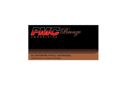 PMC Bronze 9mm 115gr JHP Ammunition 50rds - 9B