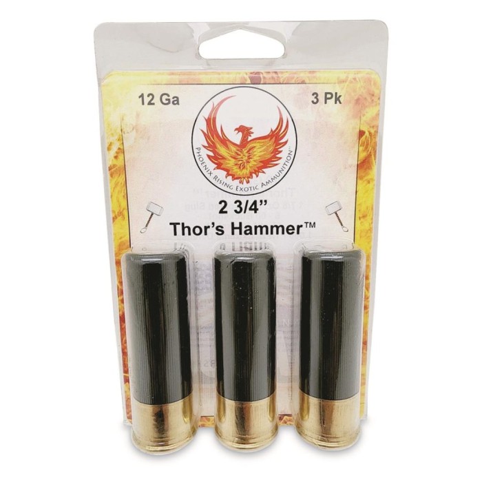 Phoenix Rising War Hammer Shotshell 12ga 3