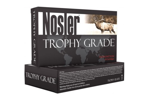 Nosler Trophy Grade 280 Ackley Improved 140 grain AccuBond Rifle Ammo, 20/Box - 60043