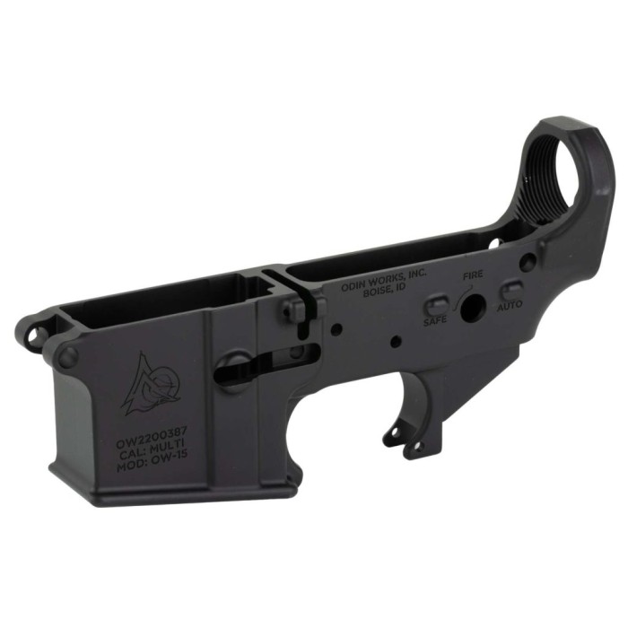 ODIN FORGED LOWER RECEIVER UPC: 850036719991