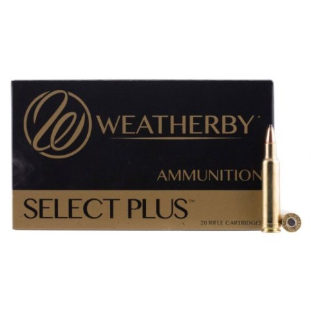 Weatherby Select Plus 300 Weatherby Mag 150 grain Spire Point Rifle Ammo, 20/Box - H300150SP