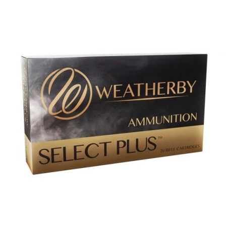 Weatherby Select Plus 340 Weatherby Mag 250 grain Spire Point Rifle Ammo, 20/Box - H340250SP