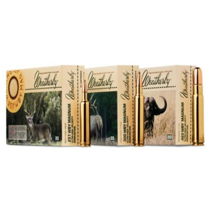 Weatherby Ammo .240 Magnum 100Gr. Nosler Partition 20-Pk. 747115020140