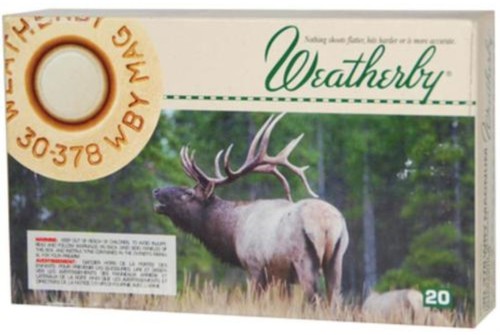 Weatherby Ammo 30-378Wby 180Gr Barnes Tsx 747115417766 -