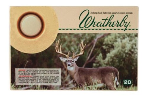 Weatherby Select 270 Weatherby Mag 130 grain Norma Spitzer Rifle Ammo, 20/Box - G270130SR