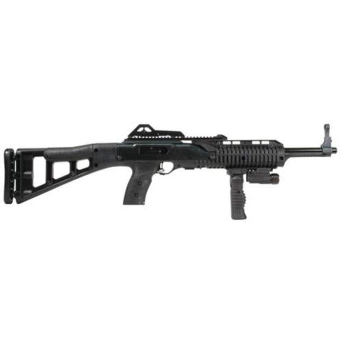 Hi-Point Carbine .40 SW 17" Barrel Skeletonized Stock Forward Folding Grip & Light 10 Rd Mag