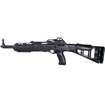 Hi-Point Carbine 10mm, 17.5" Barrel, Black, Skeletonized Target Stock, Adjustable Sights, 10rd