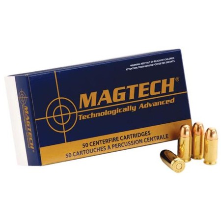 MagTech Range/Training Ammo Brass .38 SPL 50-Rounds 158 Grain Semi-Jacketed Hollow Point