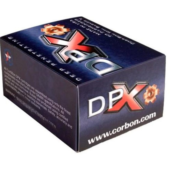 Cor Bon 308 Win 168 Grain Jacketed Hollow Point -DPX Brass Cased Pistol Ammo, 20 Rounds, DPX308168/20