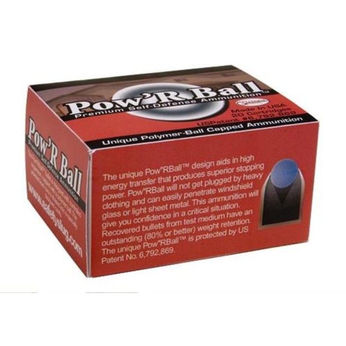 Corbon Pow'rball 9mm+p 100gr 20/500