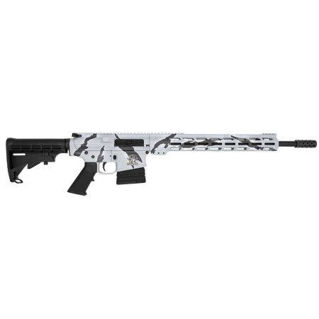 Great Lakes Firearms and Ammunition AR-10 Pursuit Snow Camo .308 Win 18